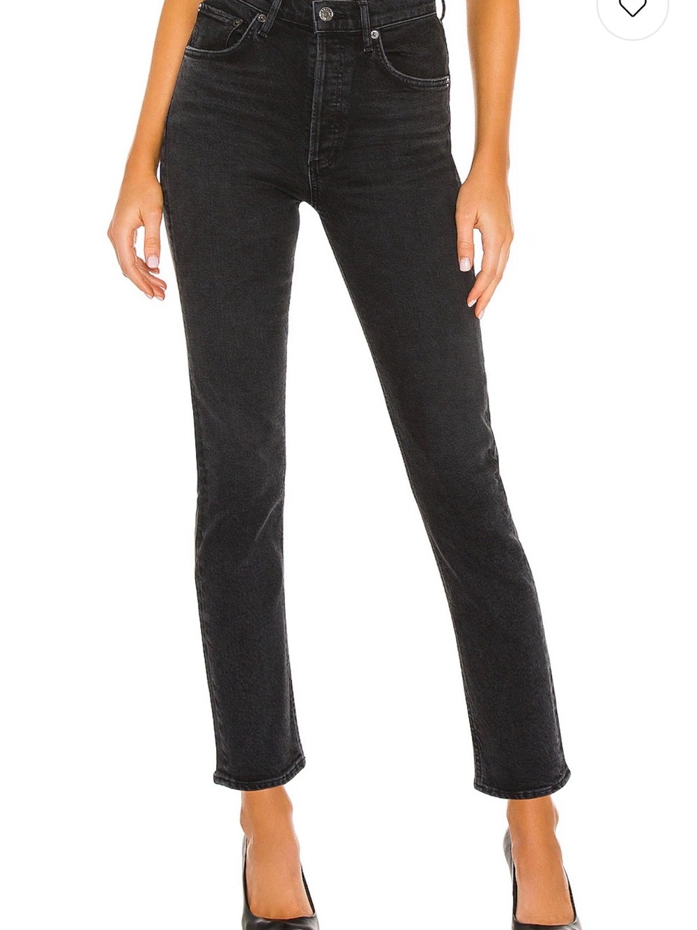 AGOLDE Women's Riley Jeans - Black